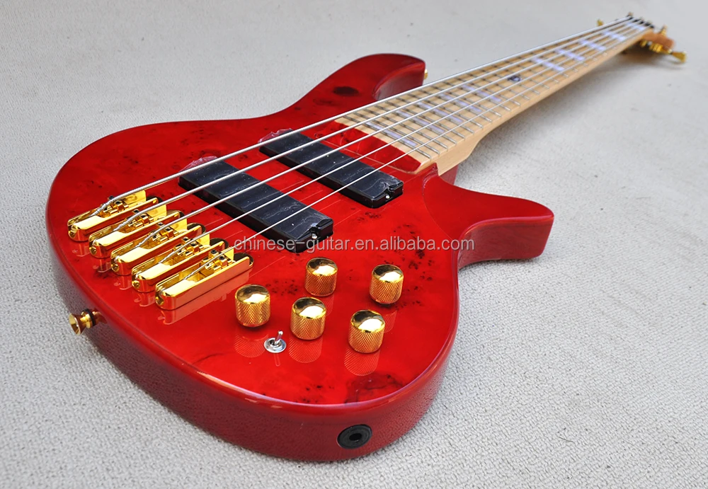 Flyoung Guitar 5 String Instrument Electric Bass Guitar Bass Hot Selling Factory Price