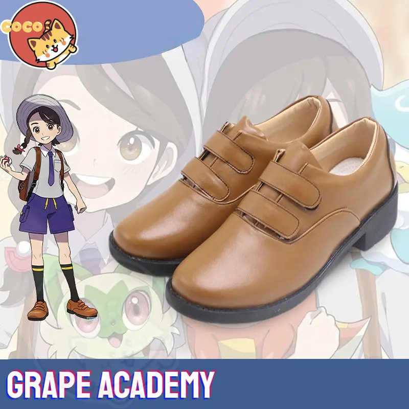 CoCos Game Grape Academy Cosplay Shoes Game Cos Cosplay Grape Academy Cosplay Leather Unisex Any Size Shoes