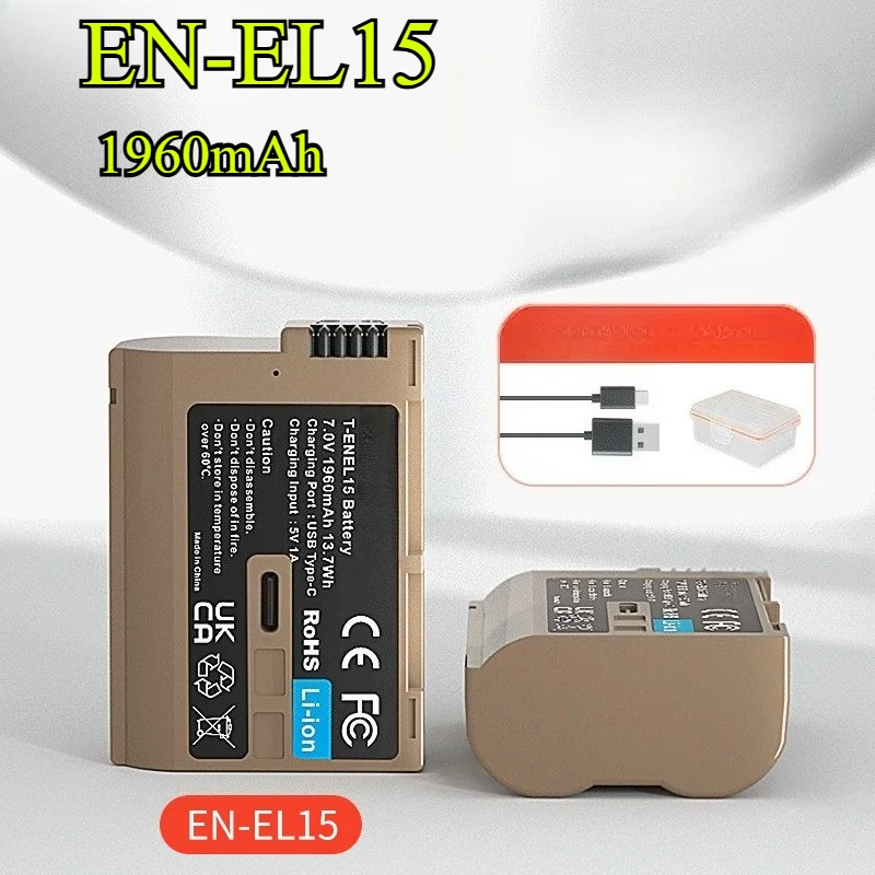 1960Mah EN-EL15 Bat…