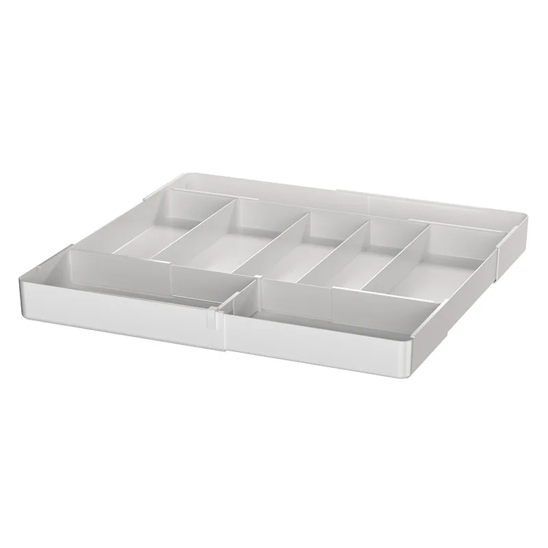 Kitchen Drawer Separation Tableware Storage Box Knife Fork Chopsticks Shelf Kitchenware Storage Household Cabinet Built-in Grid