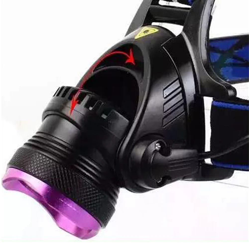 Powerful Led Headlamp 3 Modes Head Lamp Hunting Flashlight Torch Headlight 18650 battery USB Rechargeable Fishing Lantern