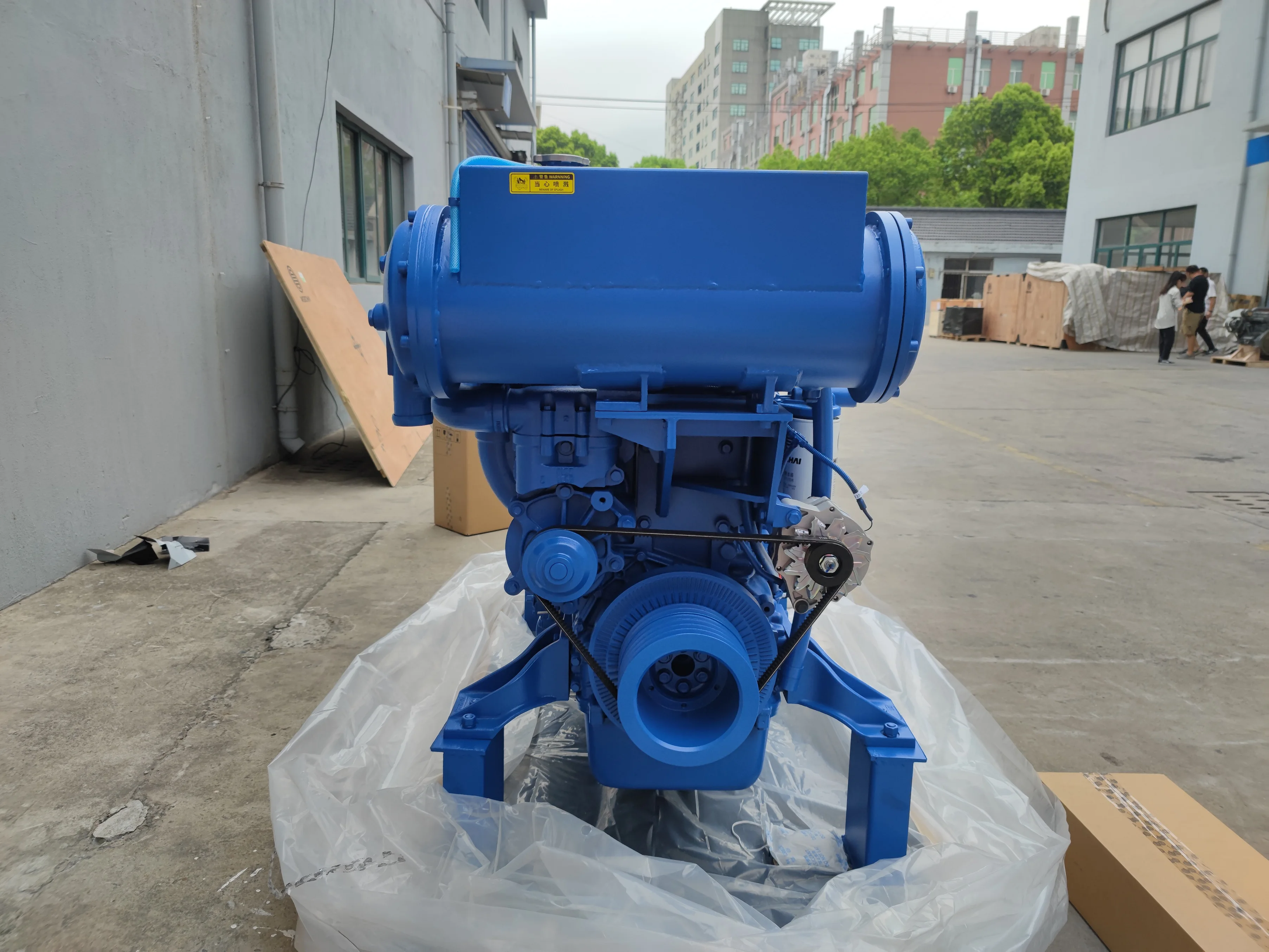 Weichai WP13 Serie 6 Cilindri 1800 giri/min 500 CV Motore marino WP13C550-18 Motore diesel per nave