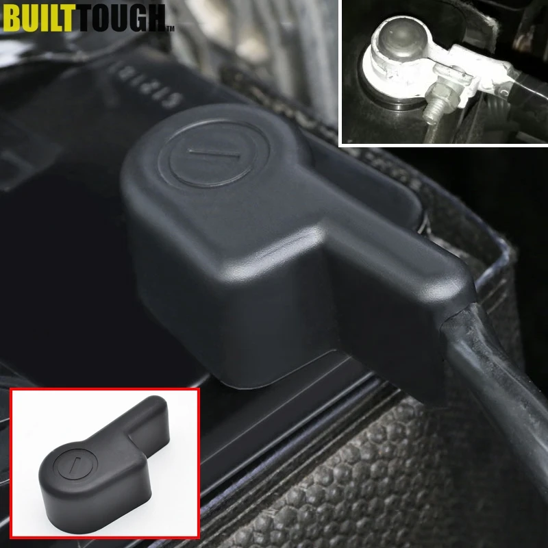 Battery Anode Negative Electrode Pole Terminal Cover Cap For Nissan Frontier Navara NP300 D22 D40 Xterra Titan A60 NV200 Evalia