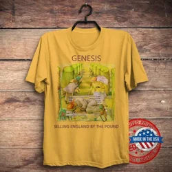 Vintage rock Selling England by the Pound Genesis shirt Peter Gabriel Tony Banks long or short sleeves