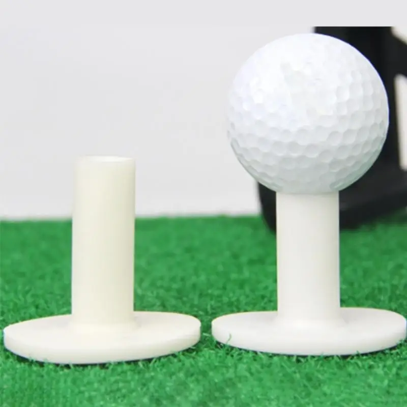 5Pcs Rubber Golfs Tees Elasticity Golfs Golfball Base Driving Mat Golfs Tees Indoor Outdoor Practice Golfball Holder D5QD