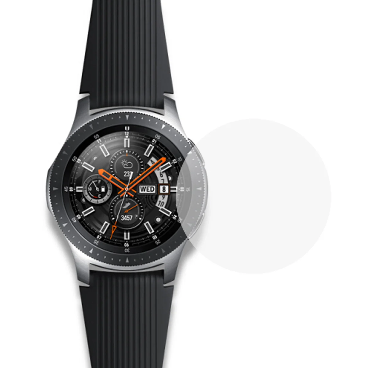 

4Pcs Tempered Glass Screen Protector for Watch 0.26mm 9H Hardness 2.5d Full Coverage Bubble Free Anti Scratch Explosion Proof