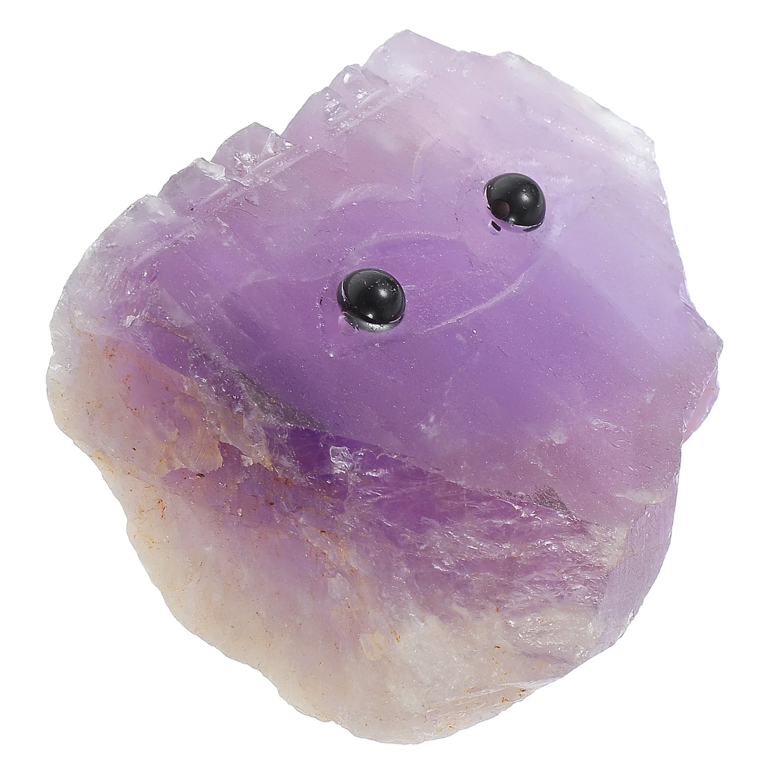 

Natural Amethyst Squid Crystal Carving Desktop Ornament Sea Animal Sculpture Home Decor Energy Balance Meditation Gift