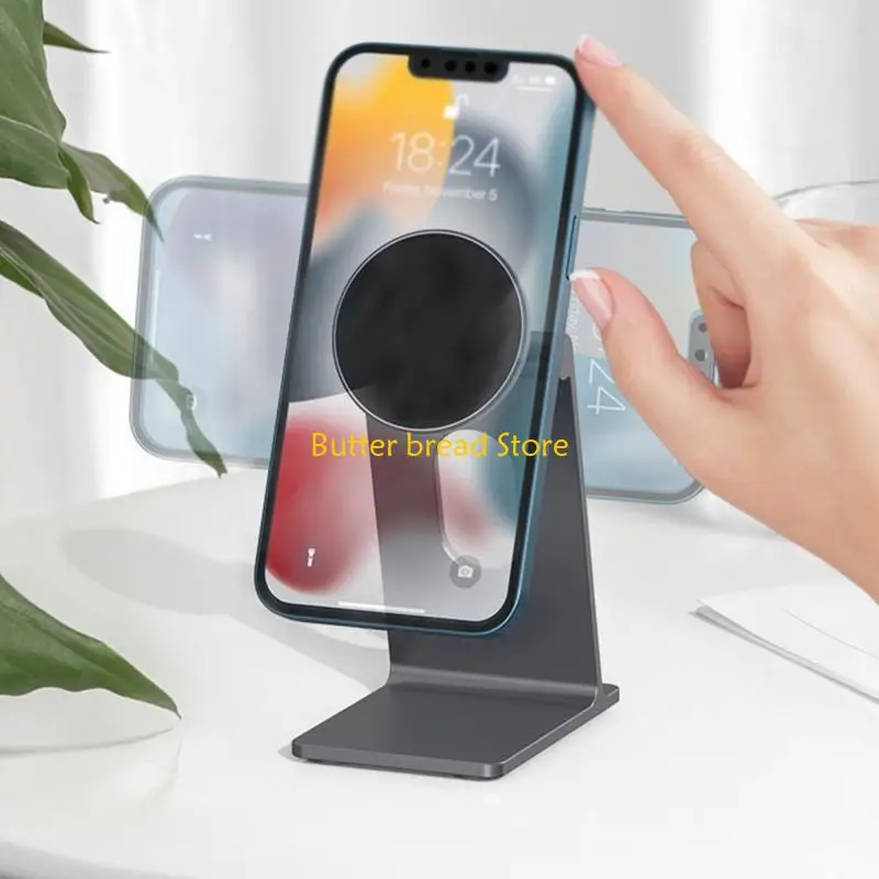 

W89C Настольная стабильная стойка для поддержки планшетного телефона Сверхмощная магнитная подставка для мобильного телефона