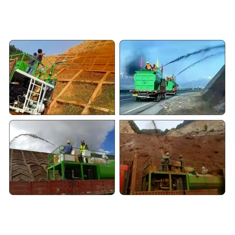 Commercial Hydroseeder Unit with Stirring System for Large Area Seeding and Customized Settings Portable Hydroseeder Sale Price