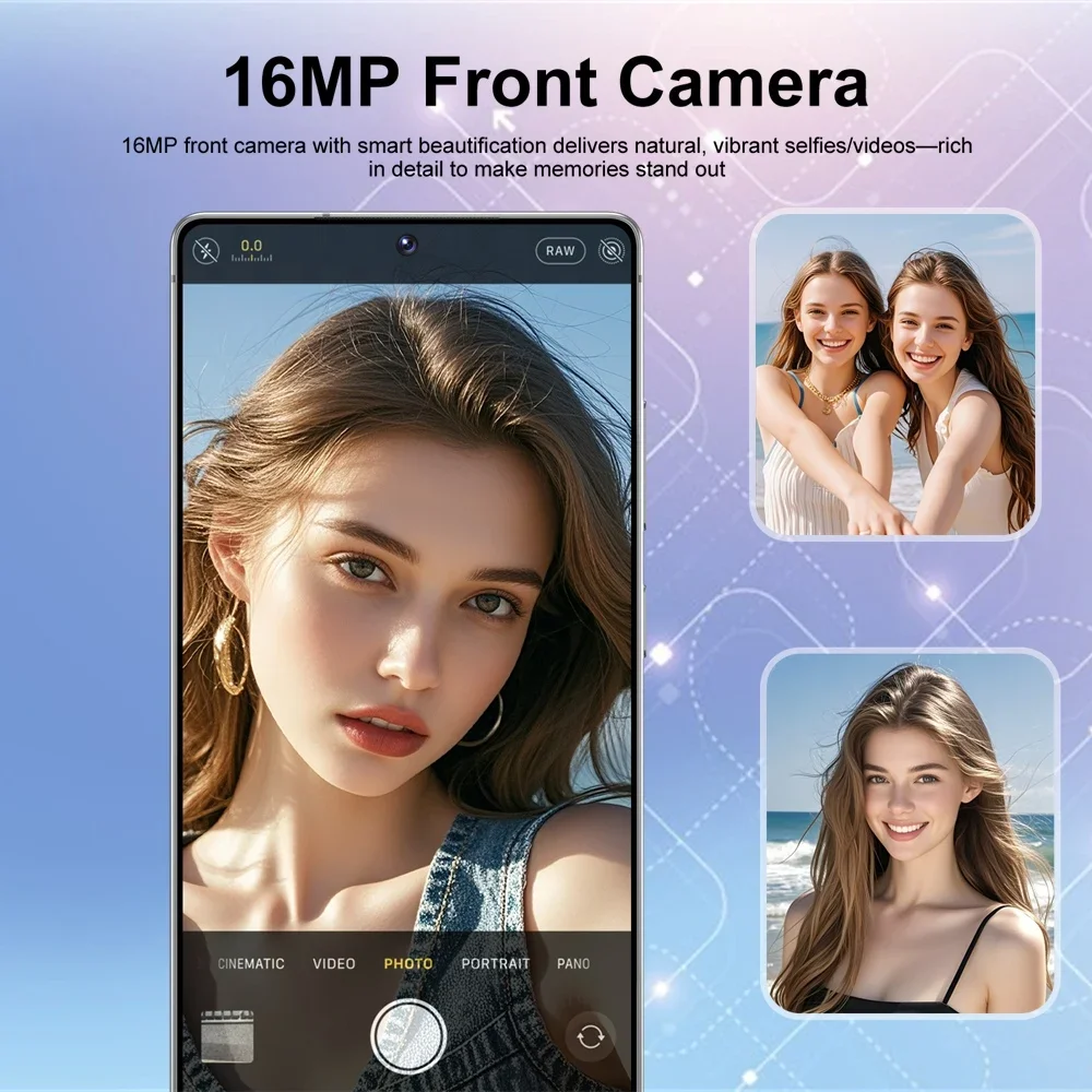 K-Touch C26 Ultra Mobile Phones 7.3 Inch 5G Dual SIM Smartphone Android 15 Cell Phone 16+48MP Camera 7800mAh Face Unlocked Cellphones For Men Women