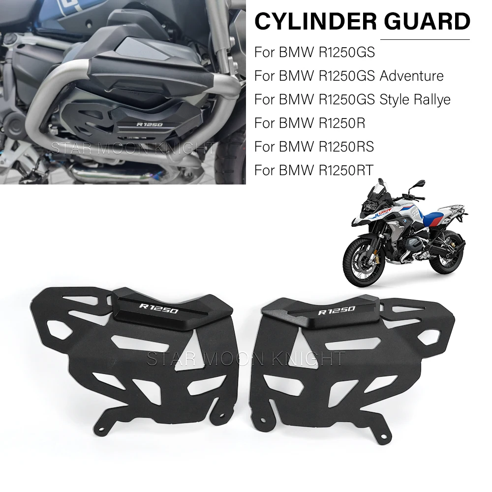 Cylinder Guard For BMW R1250GS R 1250 Style Rallye R1250R RS R 1250 RT GSA1250 Engine Protection Cylin Head Protector Cover