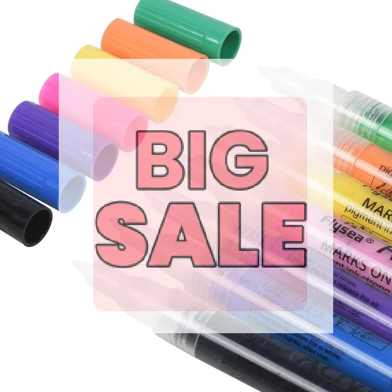 Golf Club Color Changing Pen 0.7mm Acrylic Marker Waterproof Sunproof Strong Coverage DIY Golf Accessories Multi Color Set