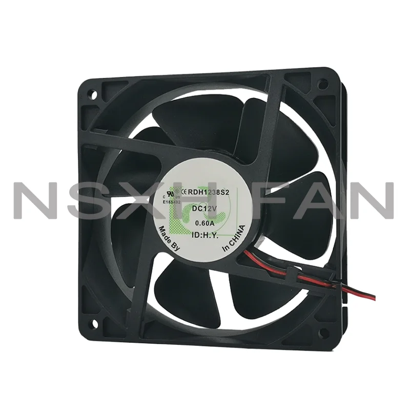 New RDH1238S2 12V 0.60a Frequency Converter 12038 Cooling Fan