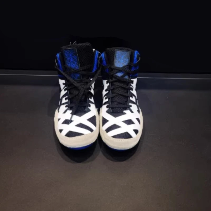 New Hot New Professional Breathable Wrestling Shoes Training Wearable Wrestling Shoes Boxing Shoes Neutral Mesh Very Good