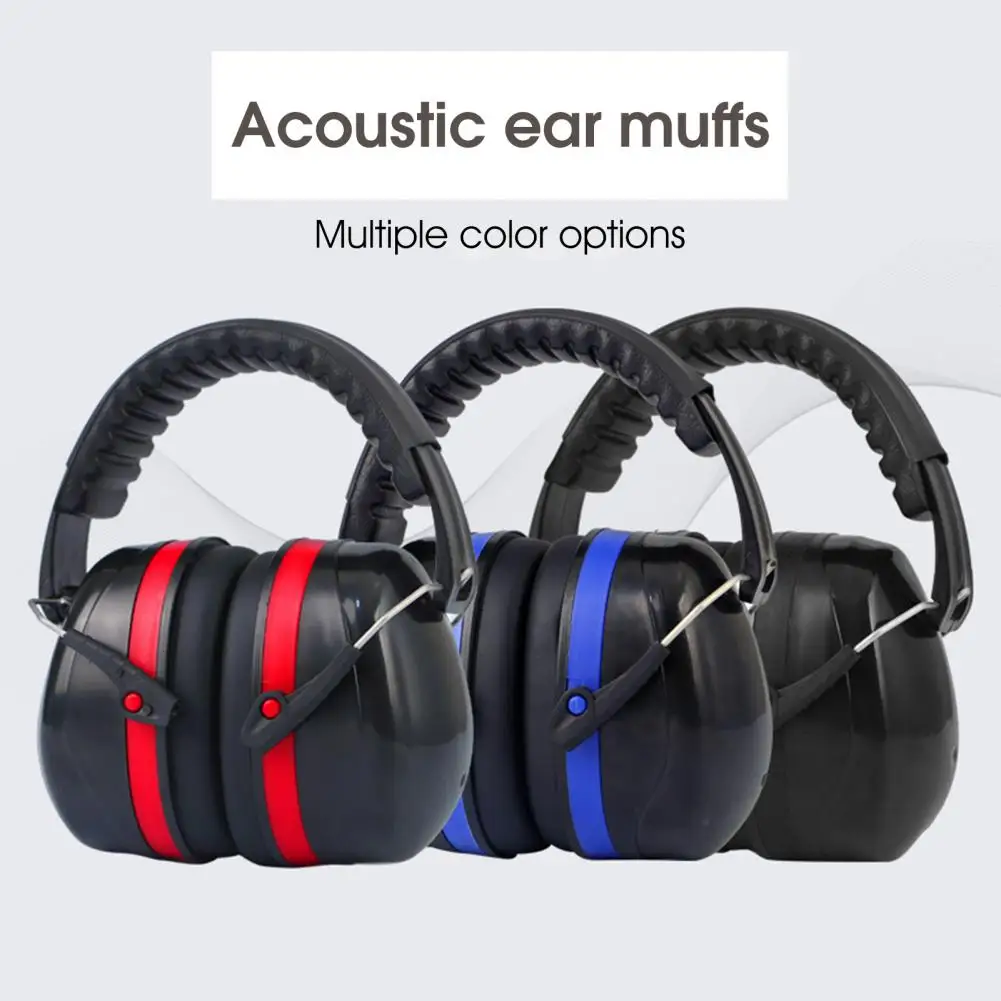 

Useful Multi-purpose Noise-reduction Adult Child Safety Ear Muffs Perfect Matching Shooting Earplug for Workplace