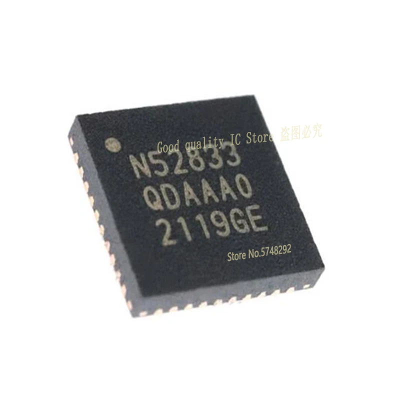 

5 шт./лот NRF52833-QDAA-R NRF52833-QDAA NRF52833 QFN40 N52833 QFN-40 100% новый импортный оригинал