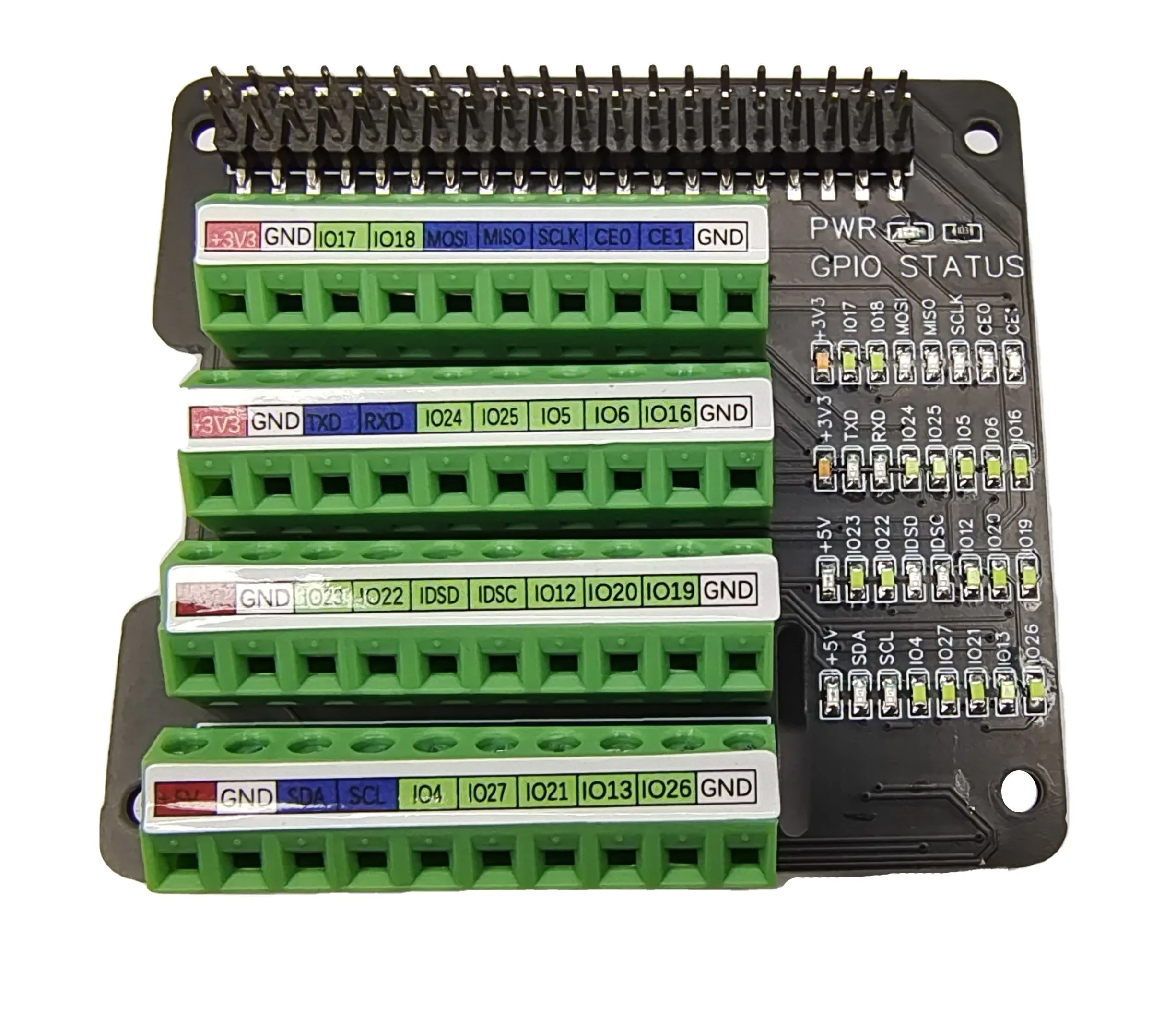 

Raspberry Pi 4 GPIO Expansion Board Breakout GPIO Screw Terminal Hat for Raspberry Pi