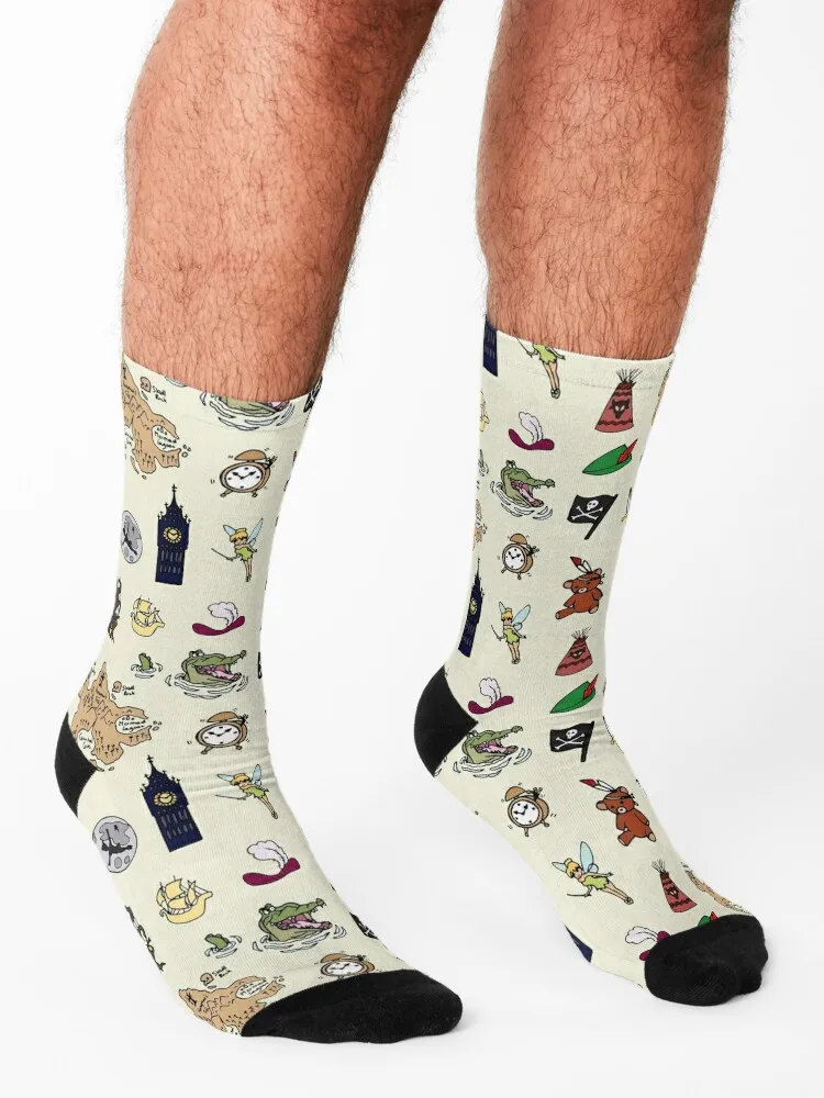 Peter Pan Socks Lots gift halloween Socks Female Men's