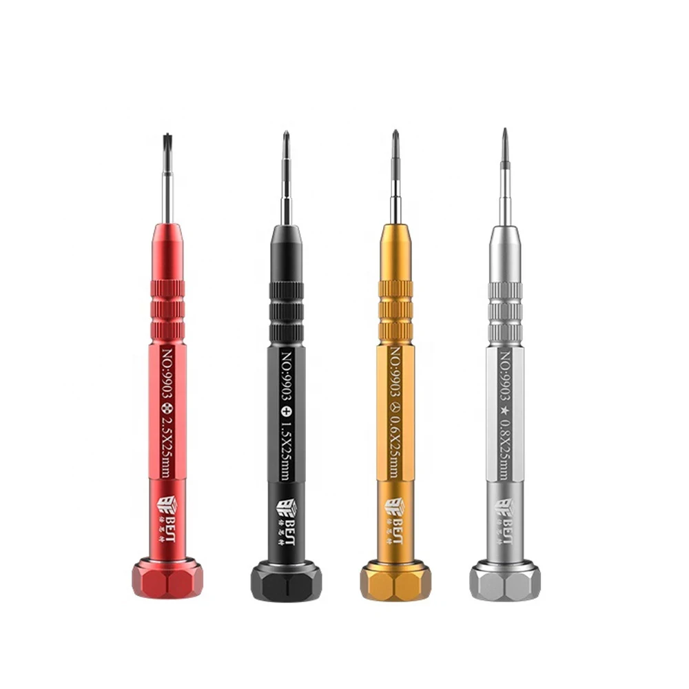 Precision Screwdriver P2 0.8 Pentalobe Y 0.6 Tri Wing 1.5 Phillips 2.5 Cross Head for iPhone Samsung Xiaomi Huawei Repair Tool