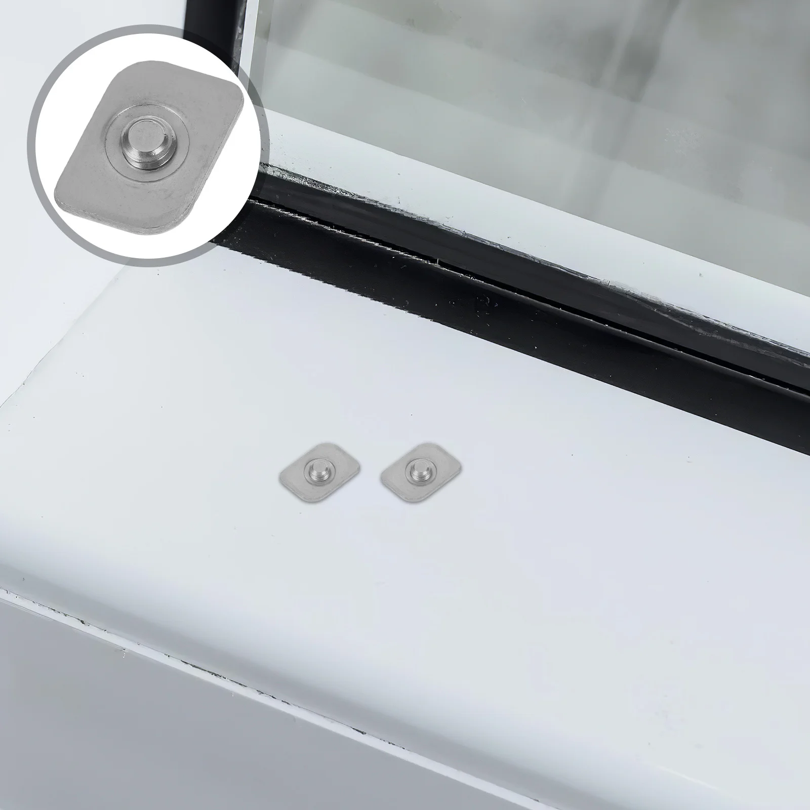 

16Pcs Window Lock Limiter - Durable Stainless Steel Safety Restrictor for Home Office - Quiet Operation Replacement Parts