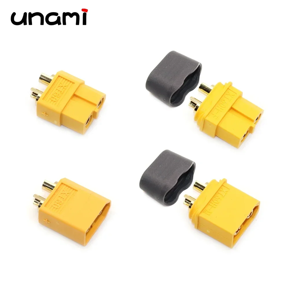 XT60H XT60 Connector with Cover Protection Male Female Power Plug with Sheath for Lipo Battery RC Planes Cars