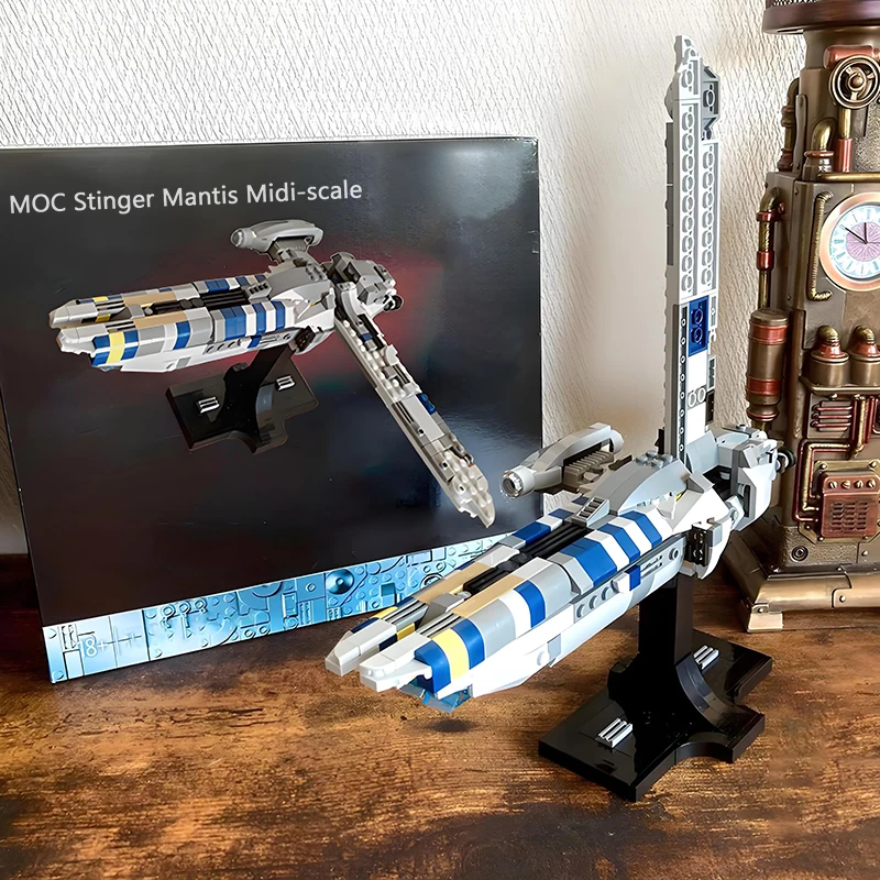 새로운 MOC Stinger Mantis 스타 배틀 Jedifallen 주문 생존자 빌딩 블록-DIY 벽돌 조립 모델 장난감 선물