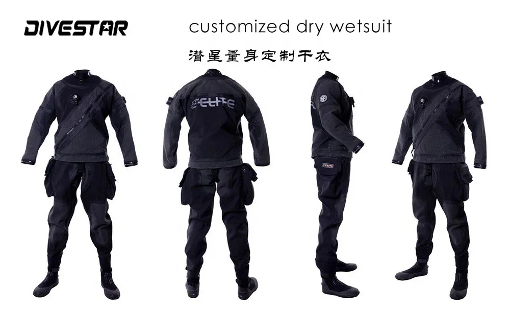 divestar OEM service diving wetsuit customized dry suit