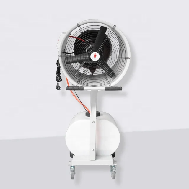1-Year Warranty Electric Centrifugal Misting Fan Humidifier Cool Mist for Outdoor Hotels Textile Industries Easy Central