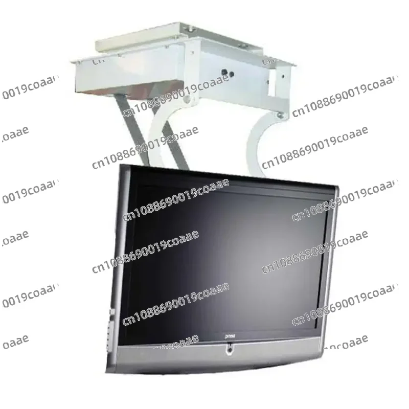 Flip down 90 degrees electric motorized automatic TV lift  ceiling wall bracket mount TV mount