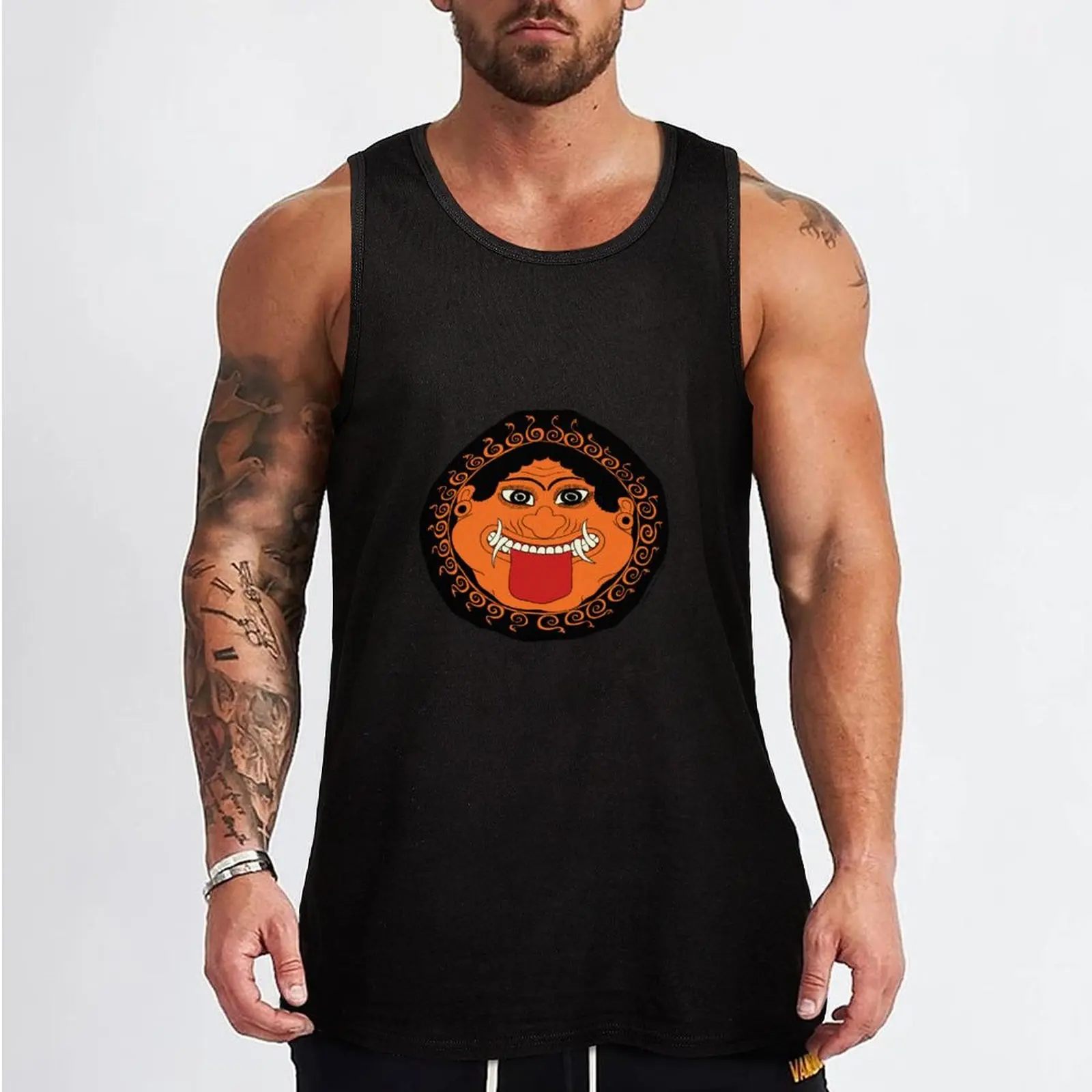 Greek Myth Comix - the GORGON in COLOUR Tank Top t-shirt for man anime