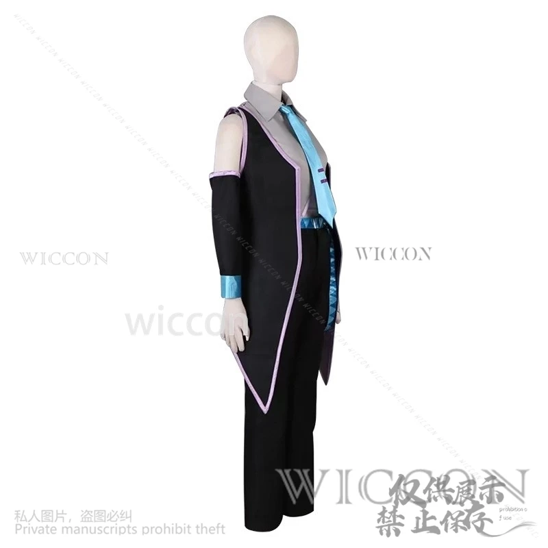 Anime jogo pjsk projeto sekai colorido palco cosplay yokunee rukoo traje uniforme calças superiores para mulher homem halloween personalizado