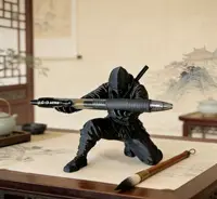 Ninja 3D Printed Desktop Organizer Pen Holder Multi-Functional Pen Stand Creative Gift Cultural and Creative Desktop Decoration 3