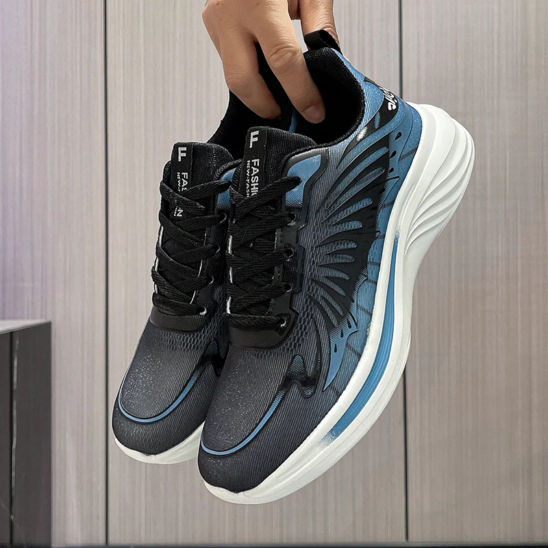 Men's Running Shoes Comfy Breathable Jogging Shoes For Men Platform Sneakers Outdoor Non-slip Casual Sports Shoes Man Trainers