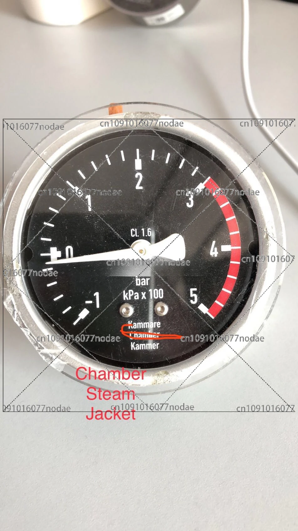 Getinge Xinhua Pressure Gauge