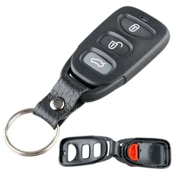 3+1 Buttons Car Remote Key Fob Shell Case Replacement Fit for HYUNDAI Tuscon 2005-2009 HYUNDAI Accent 2005-2008