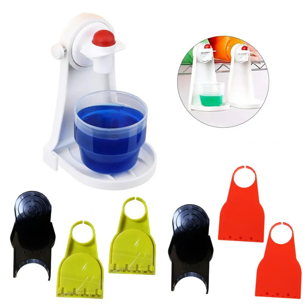 Anti-drip Laundry Detergent Cup Holder Detergent Bottle Nozzle Holder Laundry Detergent Holder Set for Spill for Clean