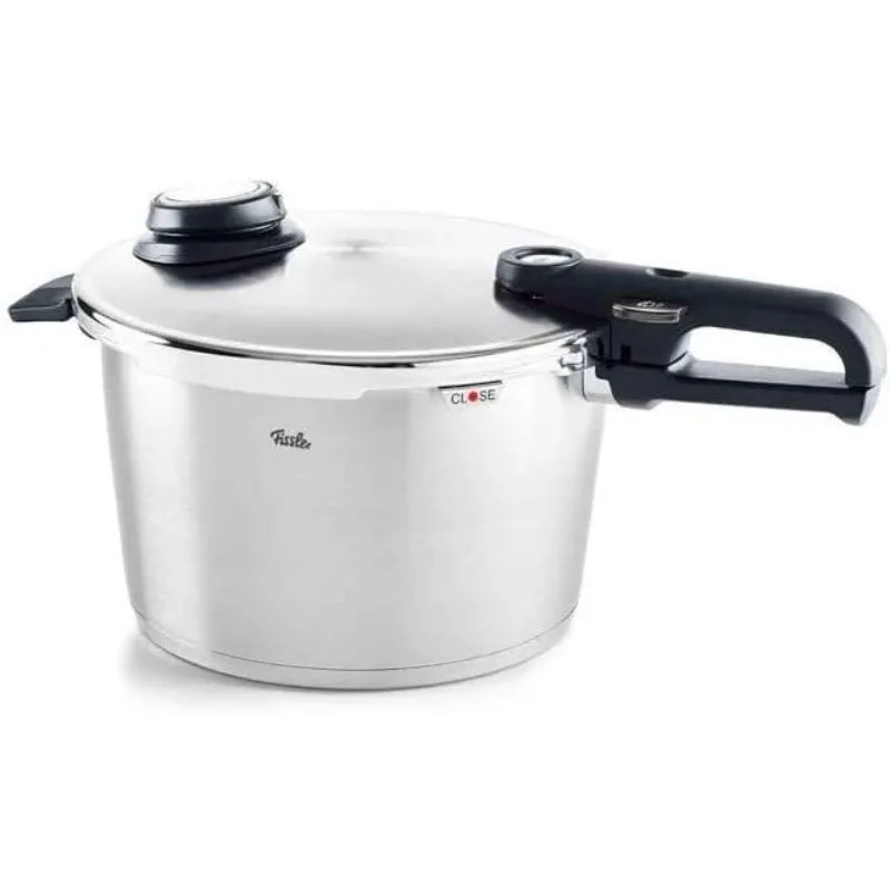 

Fissler Vitavit Premium Pressure Cooker with Steamer Insert, 8.5 Quart