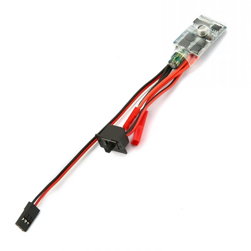 10A ESC Brushed Speed Controller สำหรับ1/12 1/16 1/18 1/24 1/28 Mobil RC Crawler WPL C24 B16 B24 B36 k989 RC เรือ