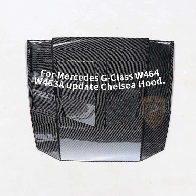 BestsellerCL Style Dry Carbon Fiber For G W464 W463A Engine Bonnet Hood Car Modified Parts