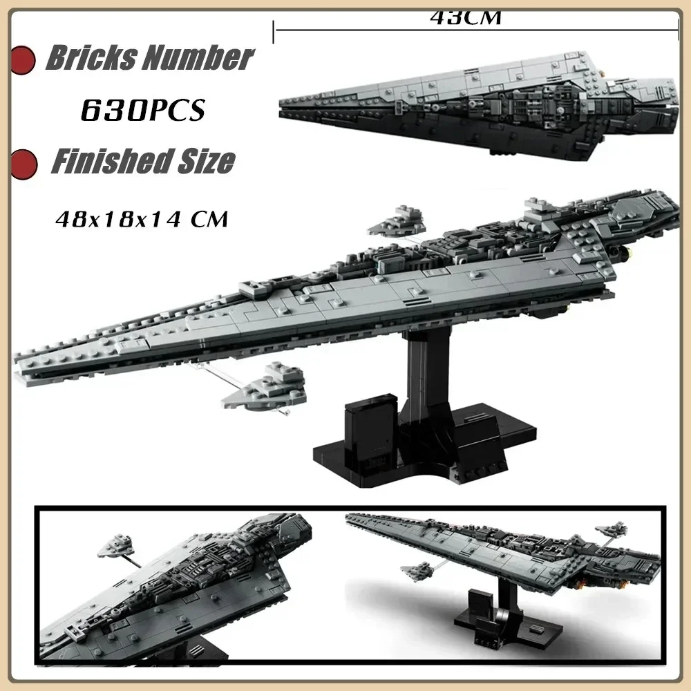 

НОВЫЙ MOC, совместимый с 75356, модель, строительные блоки, кирпичи, экректор, суперразрушитель с детскими игрушками, подарки на день рождения, Рождество