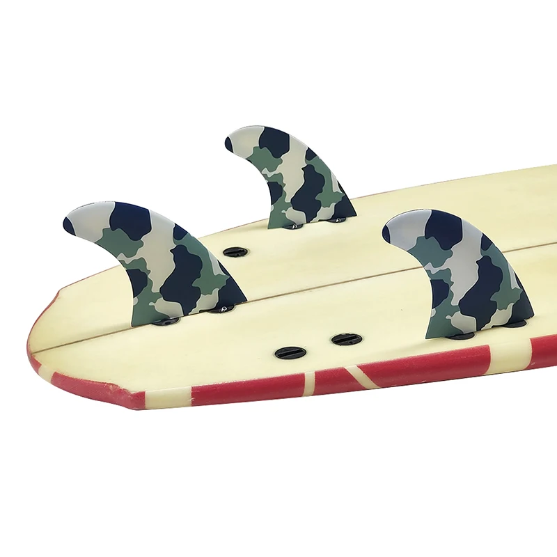 

S/M Tri Fins UPSURF FCS Fin G3/G5 Surfboard Fins Carbon Fiber Camo Surf Fins Double Tabs Quilhas prancha de surf