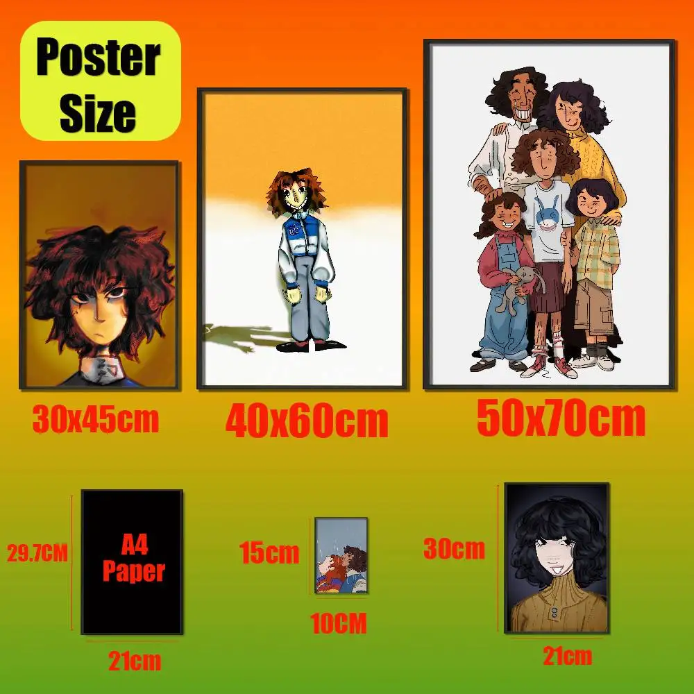 For The New Walten Files Rosemary Walten Poster Sticker Cover Bars Custom Film Self-adhesive Ornament Collectibles Playbill