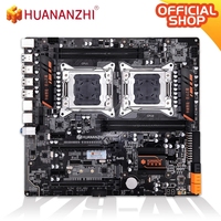 HUANANZHI X79 4D LGA 2011 X79 Motherboard For Intel E5 DDR3 1333 1600 1866MHz 128GB PCIE SATA 3 USB 3.0 E-ATX