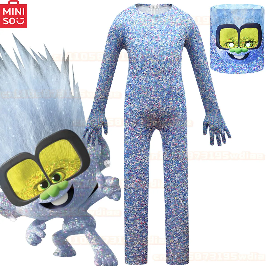 المتصيدون 2 Zentai أزياء تنكرية لحفلات الهالوين ملابس الأطفال الرجل الصغير الماس عيد الميلاد زي للأطفال