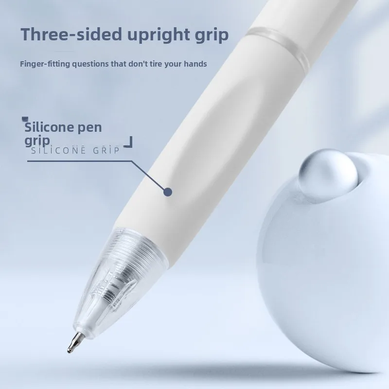 قلم جل سريع الجفاف، قلم حبر محايد للكتابة بسلاسة، قلم فرشاة امتحان للطلاب، أدوات مكتبية للمدرسة، مستلزمات الدراسة من نوع الصحافة