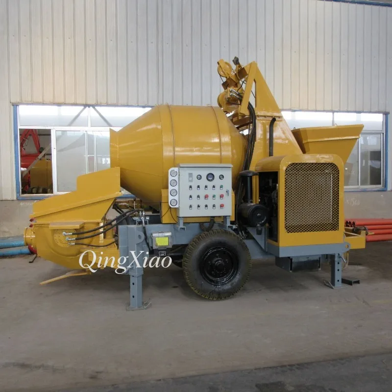 FOB Construction Machinery Heavy Duty Concrete Mixer Pump For Large Building Project Portable Concrete Pumping Machine Tool