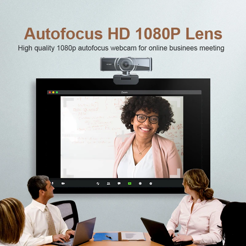 Luckimage Cheap Price Full hd 1080p Laptop Webcam Usb Video Camera Web Camara with Microphone for Android Webcam Autofocus