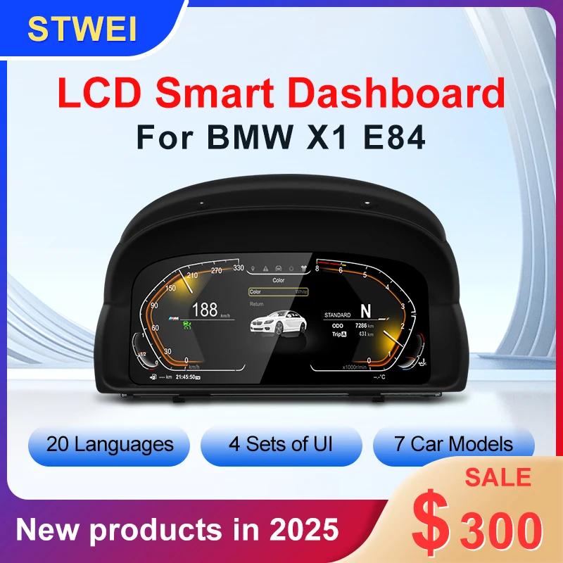 

STWEI 11inch New Product Facroy Price Digital LCD Car Dashboard For BMW X1 E84 2013 2010 2012 Instrument Cluster Panel Cockpit