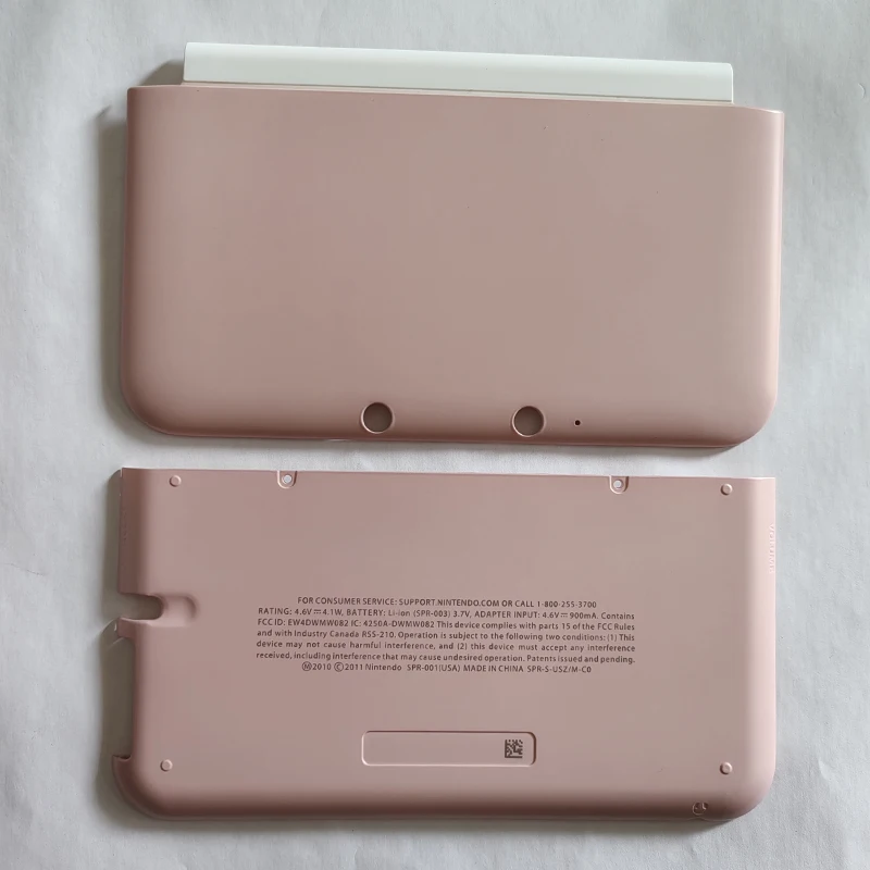 Nueva funda superior inferior lateral A & E con placas de cubierta para Nintendo Old 3DS XL LL 3DSXL carcasa de consola