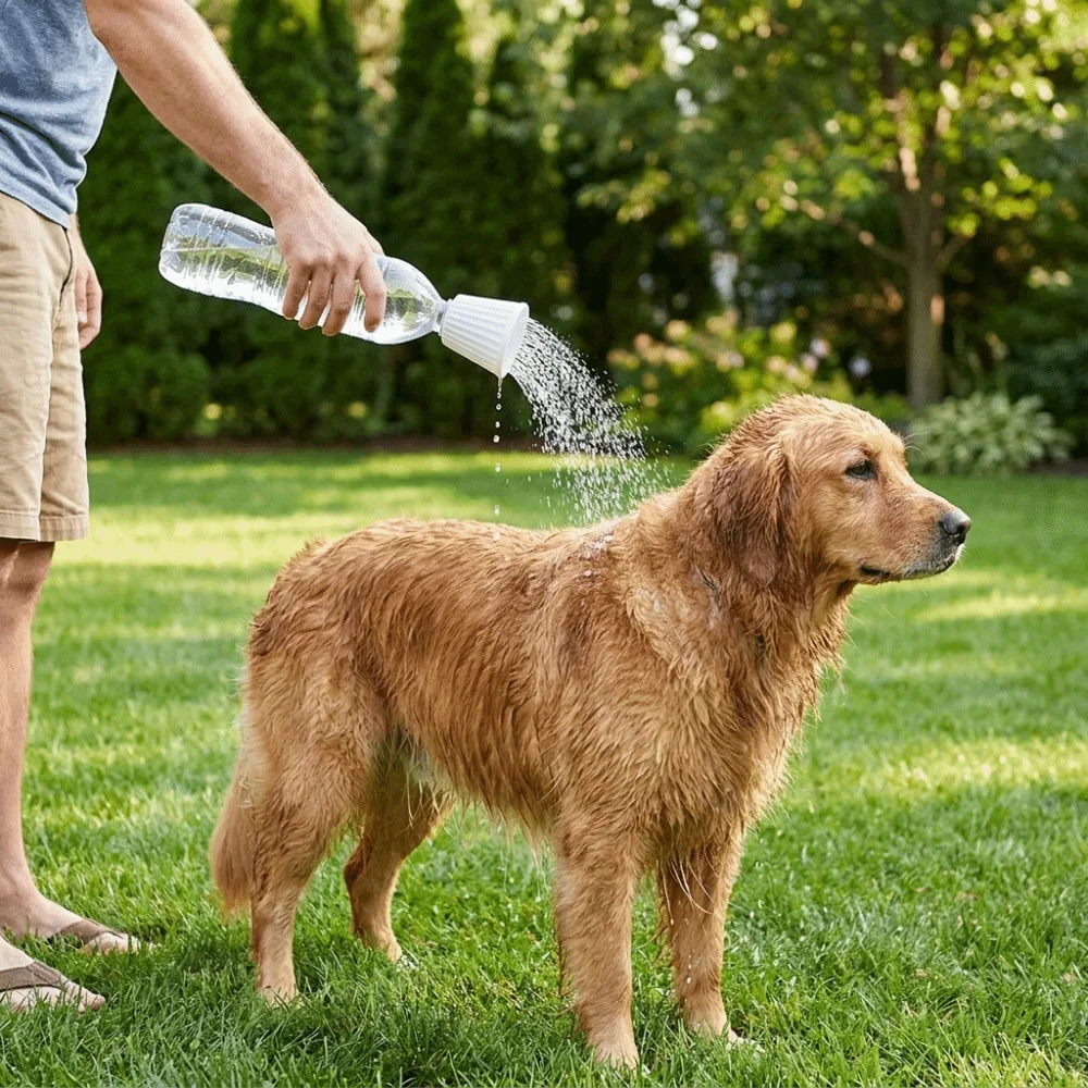 Pet Grooming Portable Pet Shower Head Reusable Handheld Dog Shower Nozzle Quick Washing Universal Cat Cleaning Sprayer Camping